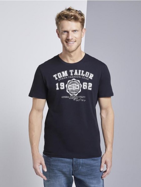 T-Shirt mit TomTailor-Logo