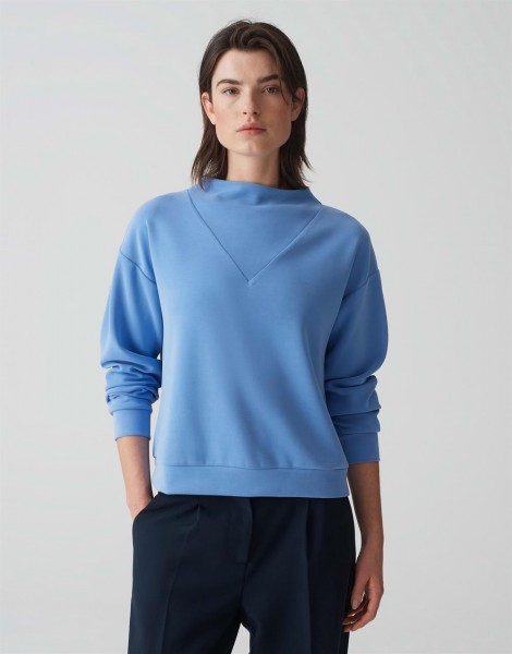 Sweater GINSANU, Gr. 44, blue salt