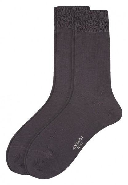 Herrensocken 2er Pack mercerisierte BW 