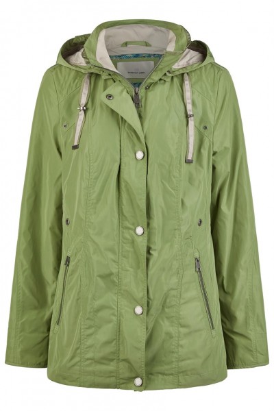 Jacke mit Kapuze, Gr. 42, cactus green