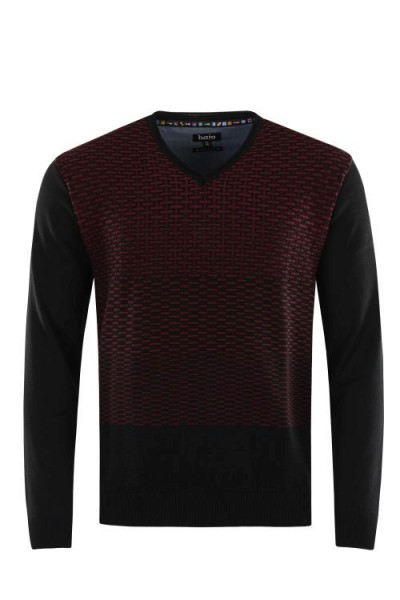 He.- Jacquard-Pullover