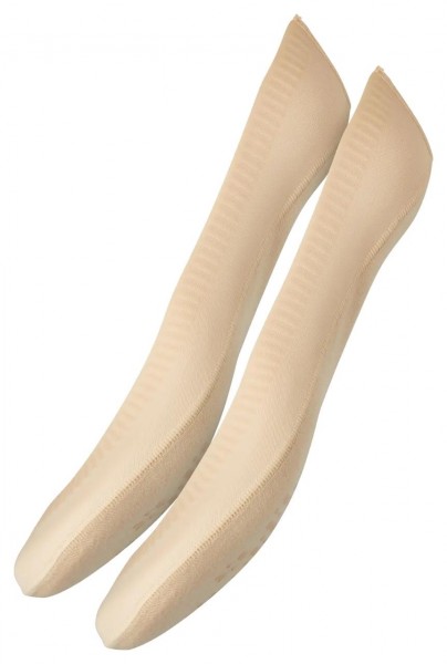 Women comfort laser-cut ABS Footies 2p