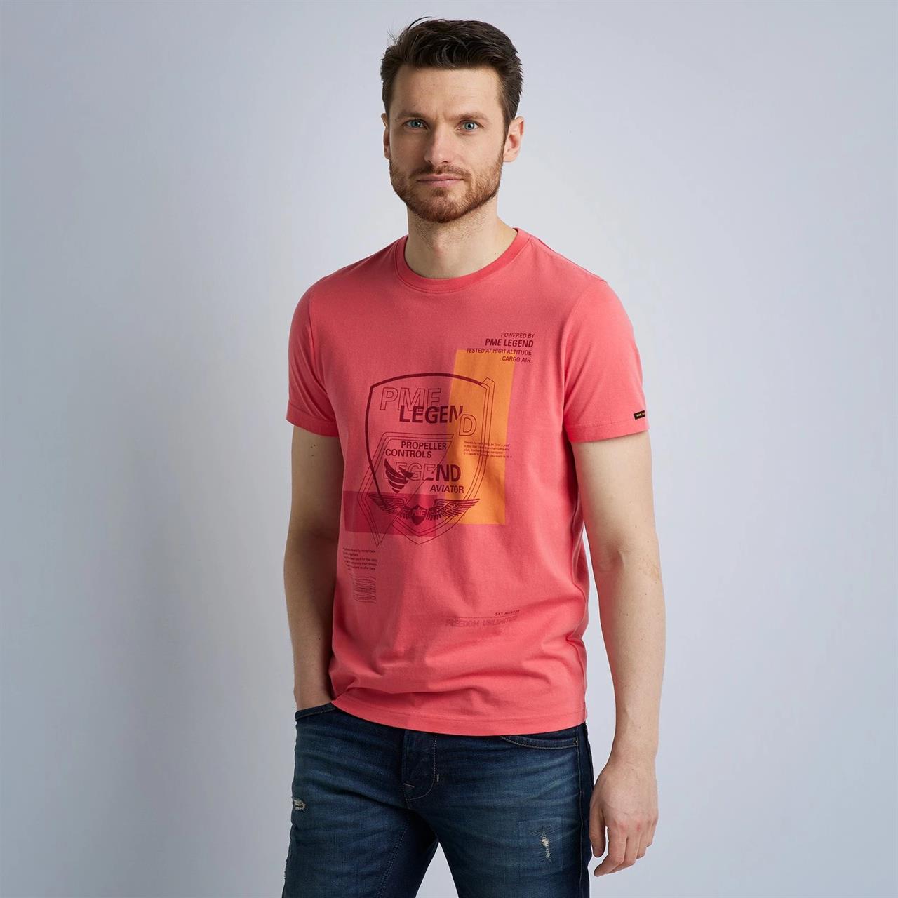 | Shirts/ | mit Badge-Artwork PME Mode | Herren Pullover | Legend-T-Shirt May fashion