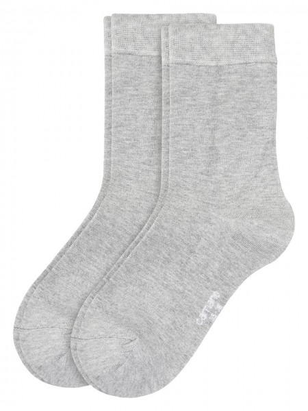 Damen silky feeling Socken 2er Pack