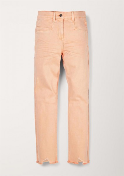 Kinder Jeans mit ausgefranstem Saum