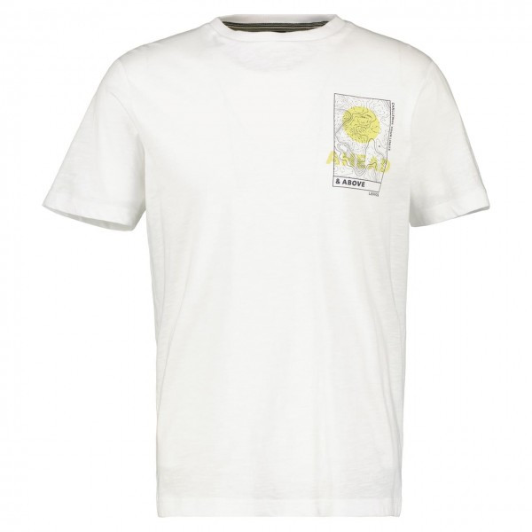 Serafino T-Shirt mit Print