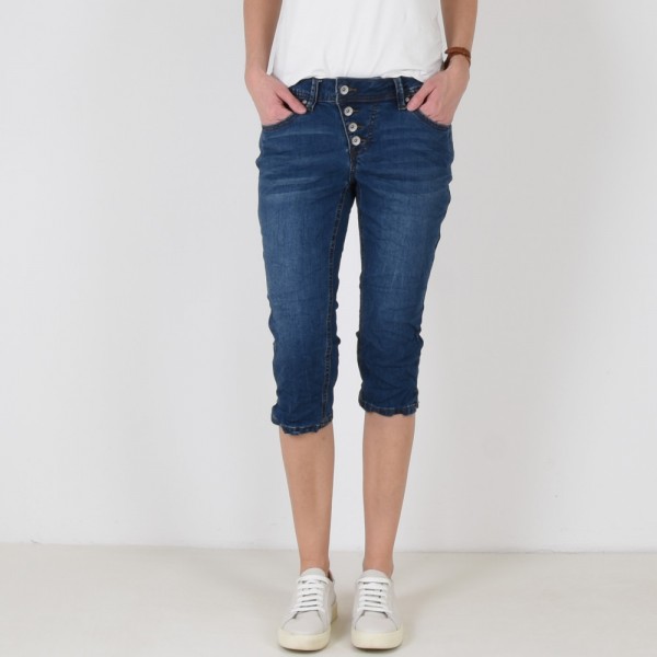 Malibu-Capri stretch denim