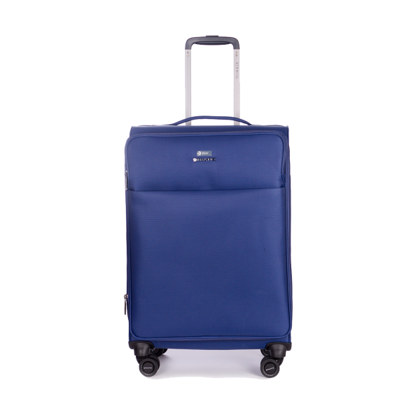 STRATIC LIGHT+ 4-Rad Weichgepäck-Trolley Größe M 68 cm, dunkelblau