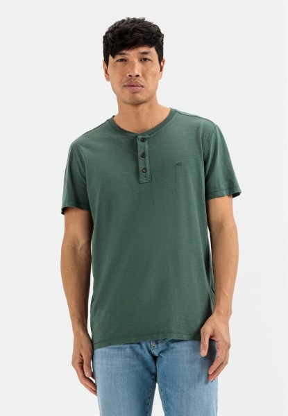 Henleyshirt aus Organic Cotton