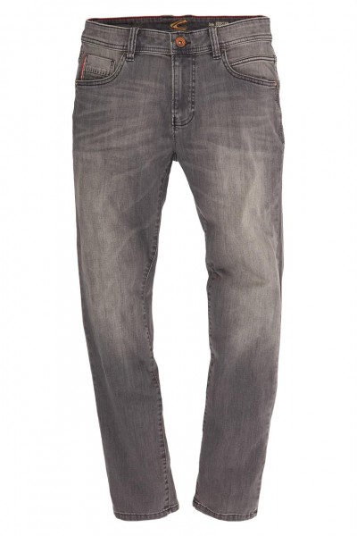 5-Pocket Jeans Houston mit normaler Bundhöhe und schmalem Beinverlauf