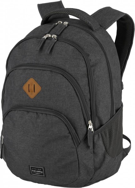 BASICS Rucksack Melange, anthrazit