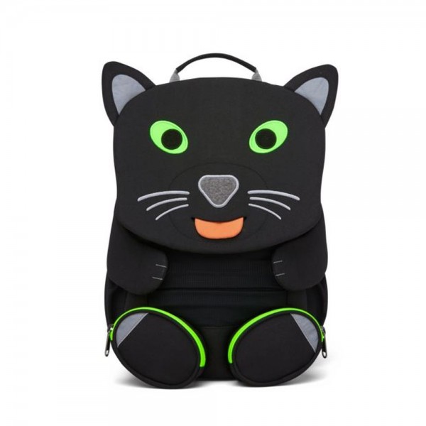 Affenzahn larg Kinderrucksack Schwarzer Panther, schwarz*