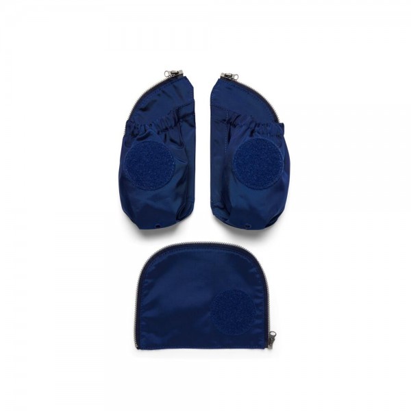 Fluo Seitentaschen Zip-Set Blau