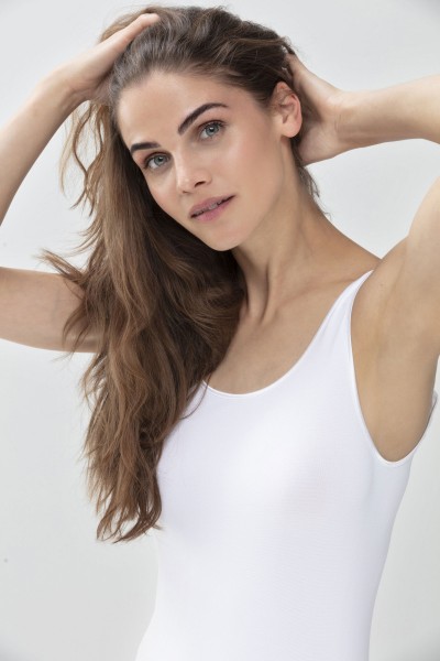 Sporty-Hemd Serie Emotion, weiss