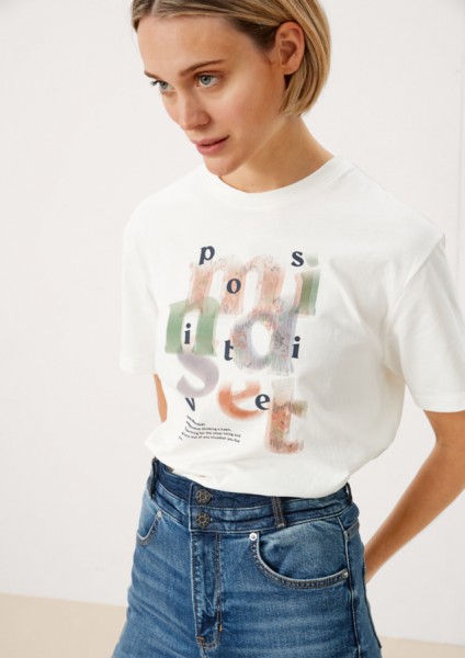 Damen T-Shirt mit Frontprint 