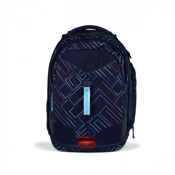 match Schulrucksack Purple Laser