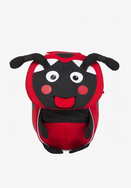 Affenzahn small Kinderrucksack Marienkäfer, schwarz/rot*